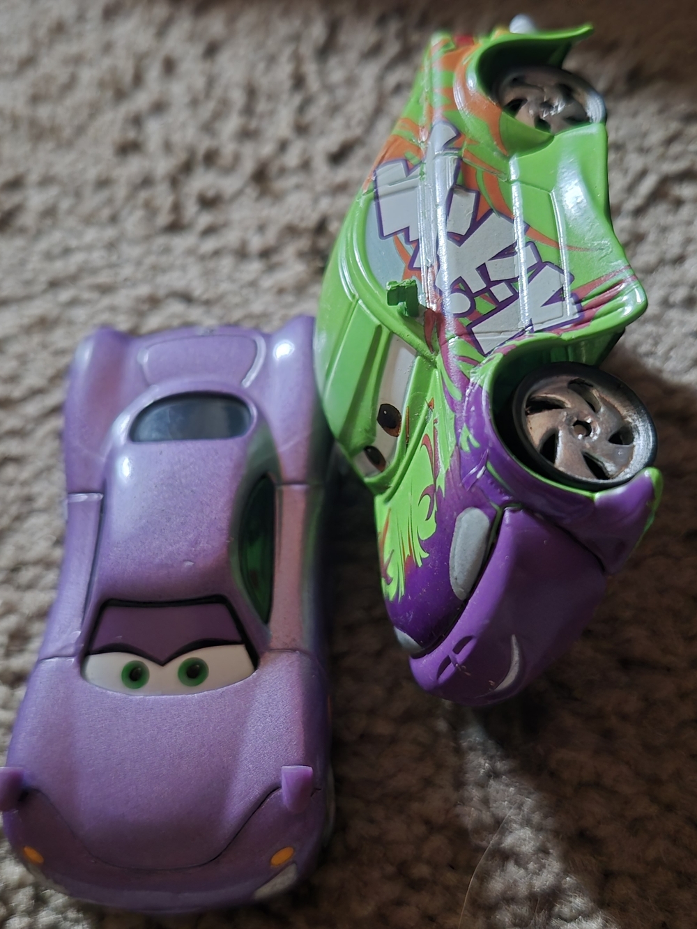 Cars Die-Cast Toy Car - Purple & Green